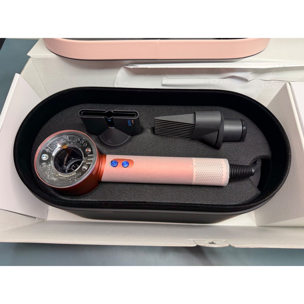 Dyson Supersonic Nural Hair Dryer HD16 Strawberry Bronze Blush Pink Special Ed - Picture 9 of 11
